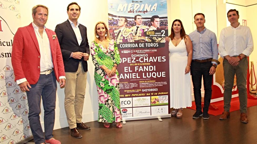 Acto de presentación del cartel de Medina de Campo (Valladolid)