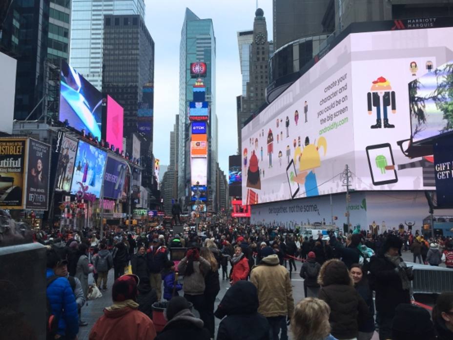 La foto del Envidiado Especial: Google en Times Square