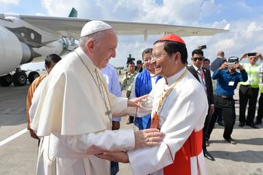 El papa Francisco inicia hoy la primera visita de un pontífice a Birmania