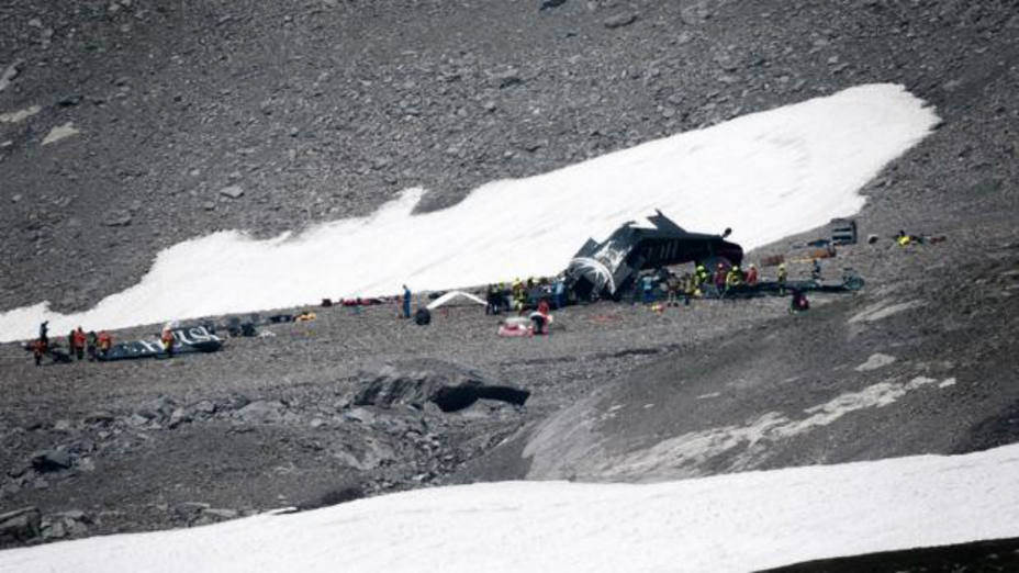 Accidente de avión en suiza en el que han muerto 20 personas