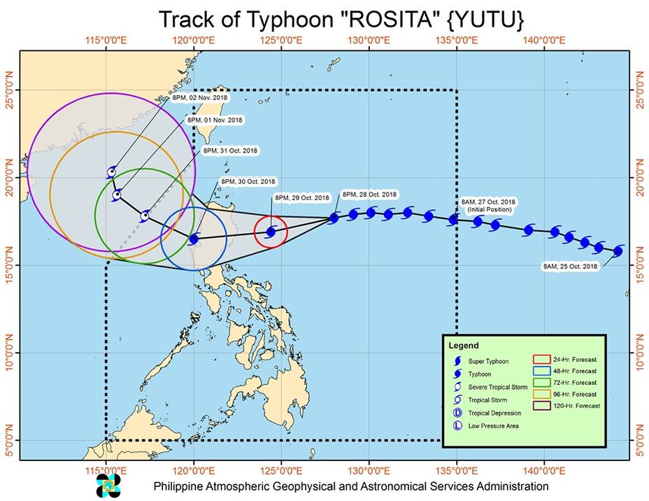 El paso del Rosita por Filipinas deja casi 30 millones de euros en daños materiales, confirma el Gobierno