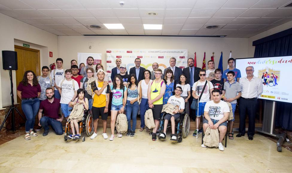 Fundaciones ONCE y Repsol inician en Murcia sus Campus Inclusivos contra el abandono escolar de alumnos con discapacidad