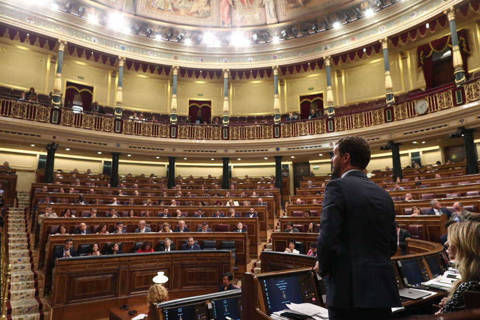 Sánchez hablará el miércoles en el Congreso sobre el bloqueo y Cataluña, en el que podría ser su último Pleno de control