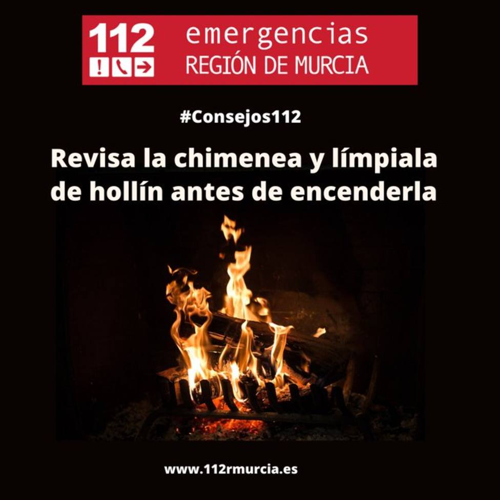 El 112 ofrece consejos para extremar la seguridad en el funcionamiento de estufas, chimeneas y braseros