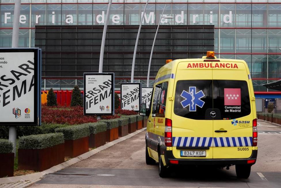 Madrid suma 345 muertes en 24 horas y alcanza los 2.757 fallecidos por coronavirus