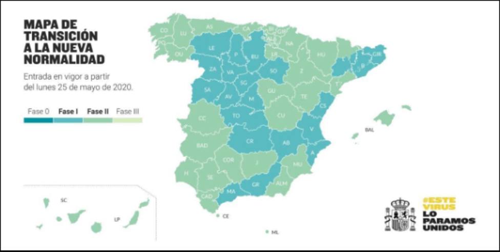 Cuenca y Guadalajara pasarán a la fase 2 de desescalada el próximo lunes