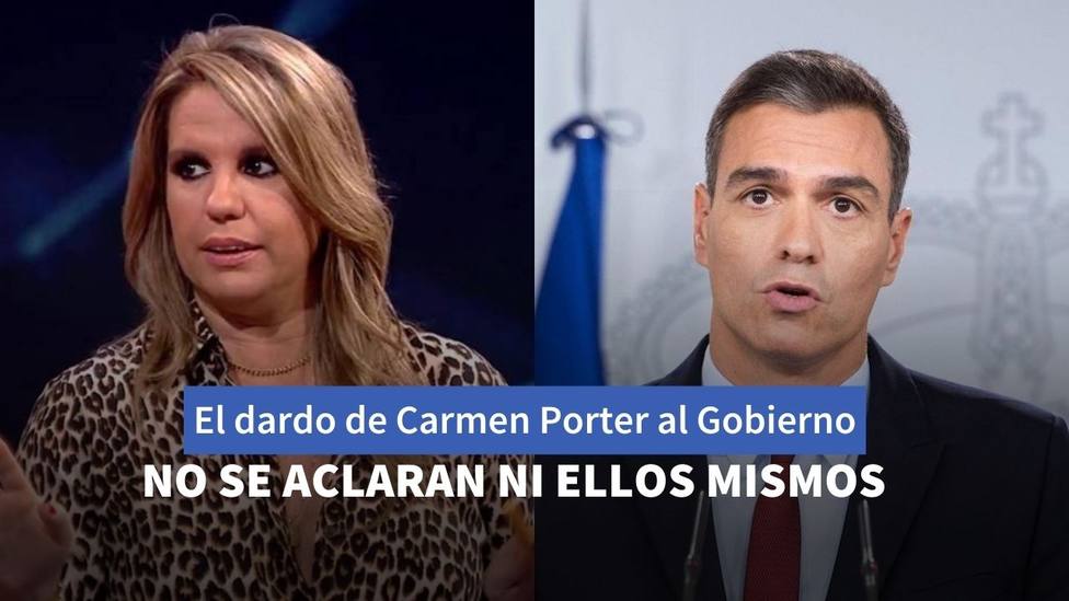 El toque de atención de Carmen Porter al Gobierno de Sánchez por sus últimas declaraciones sobre el turismo