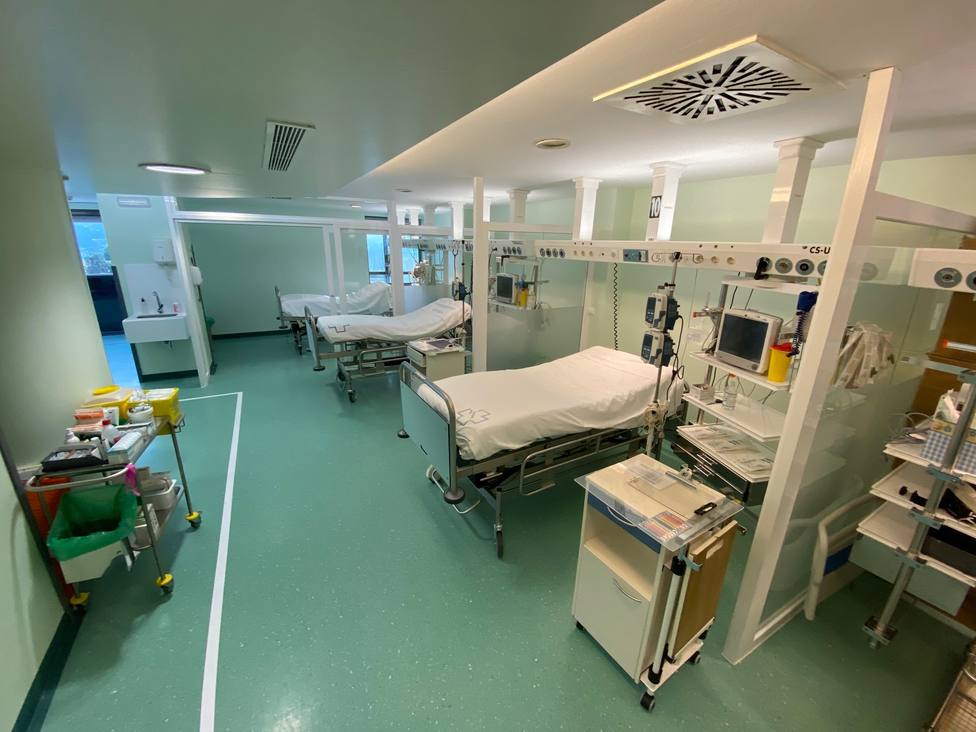 Reactivada la unidad de reanimaciÃ³n del Hospital Montecelo de Pontevedra tras concluir las obras de mejora