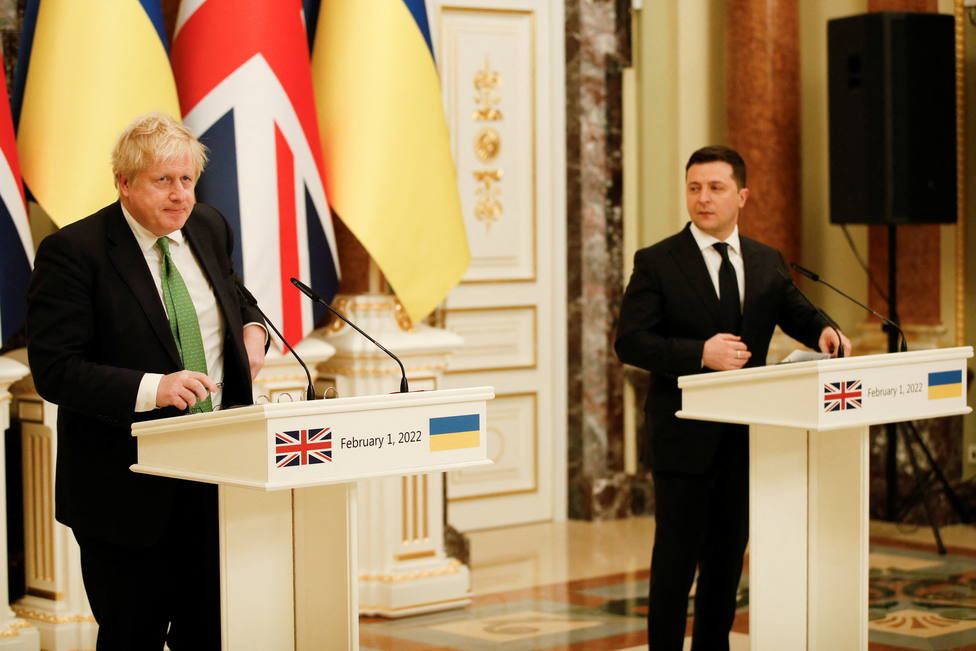Boris Johnson, sobre la posible invasión rusa de Ucrania: Sería un desastre político y militar