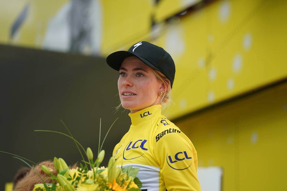 La neerlandesa Demi Vollering conquistó el Tour de Francia este domingo