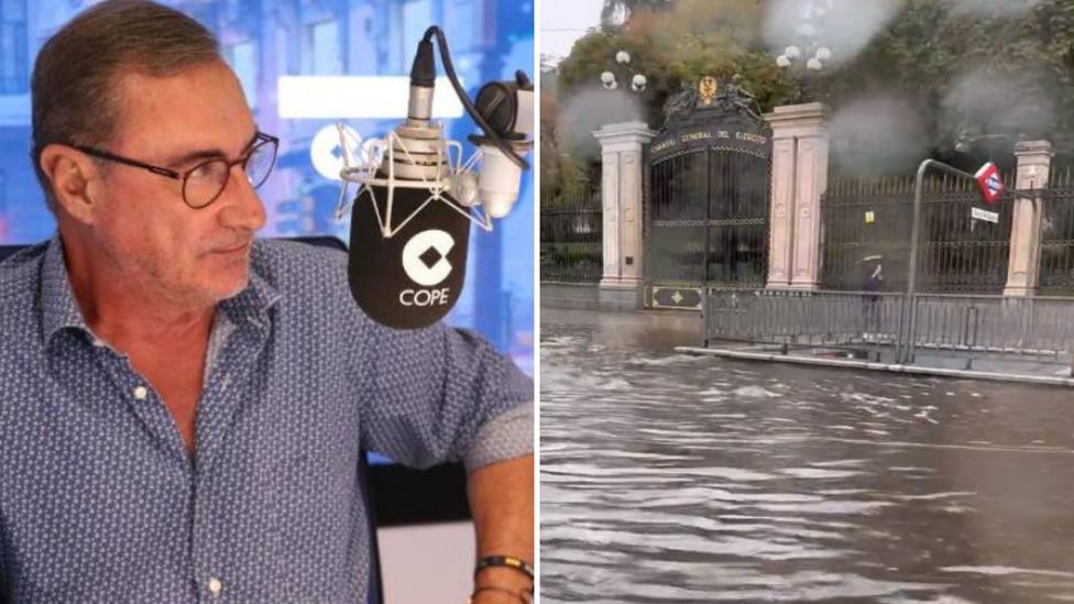 La lección de historia de Carlos Herrera por la lluvia que ha inundado Madrid: Cuatro gotas...