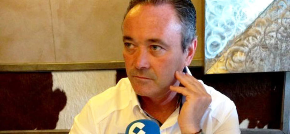 Juan Ignacio Martínez, durante la entrevista en Cope Valencia