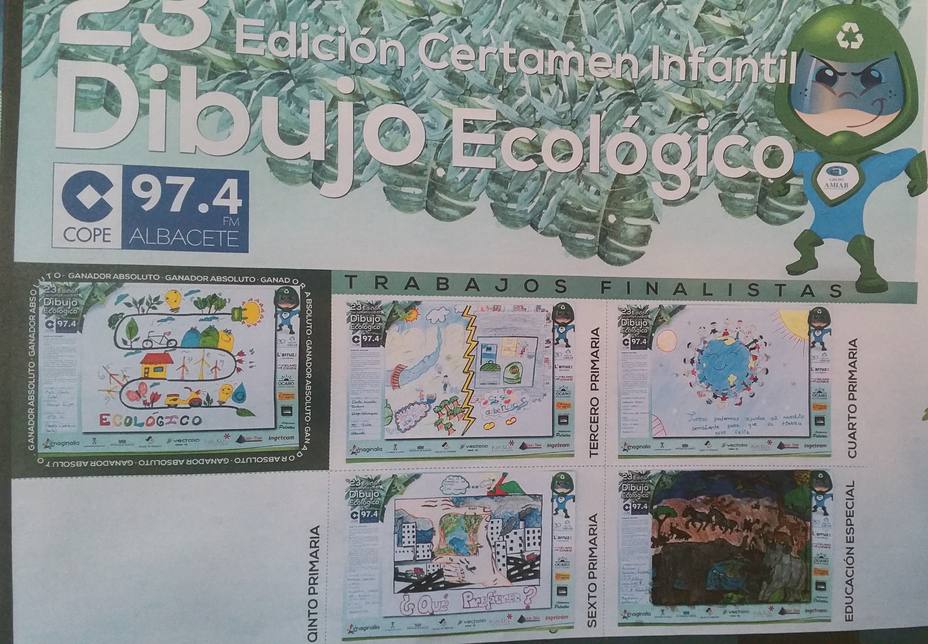 XXIV Edición del concurso de Dibujo Ecológico de COPE Albacete