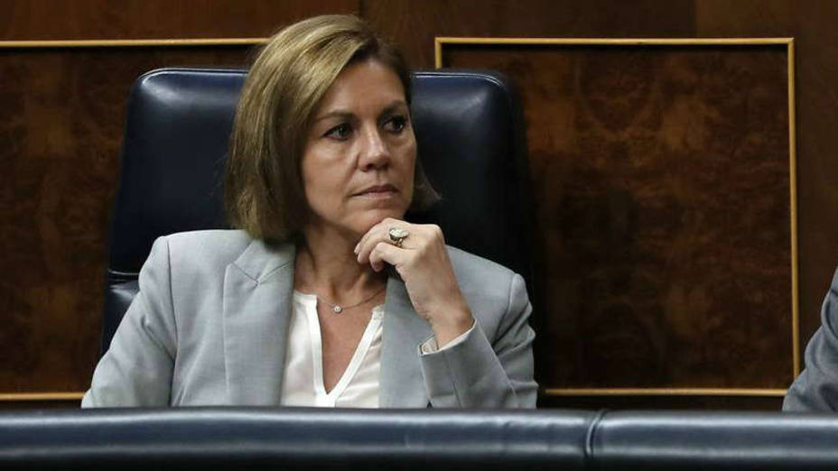 Cospedal: “Rajoy no va a dimitir porque el PP no seguiría gobernando”