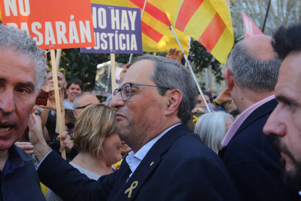 Torra pide a España que escuche los gritos de la libertad y que se pregunte en qué ha fallado