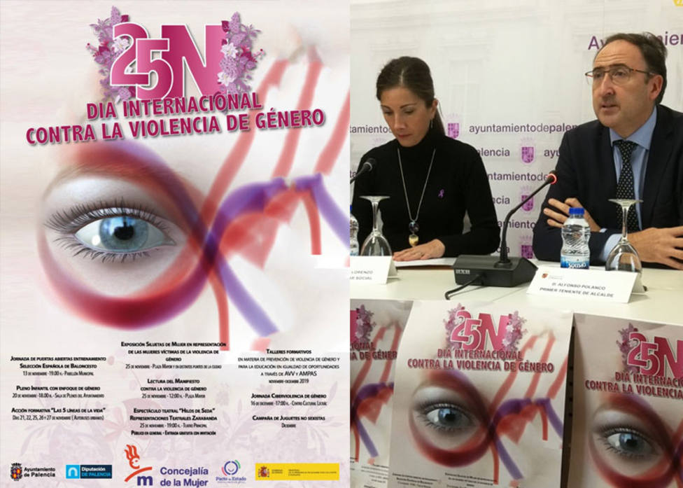 Palencia prepara el Día Internacional contra la Violencia de Género