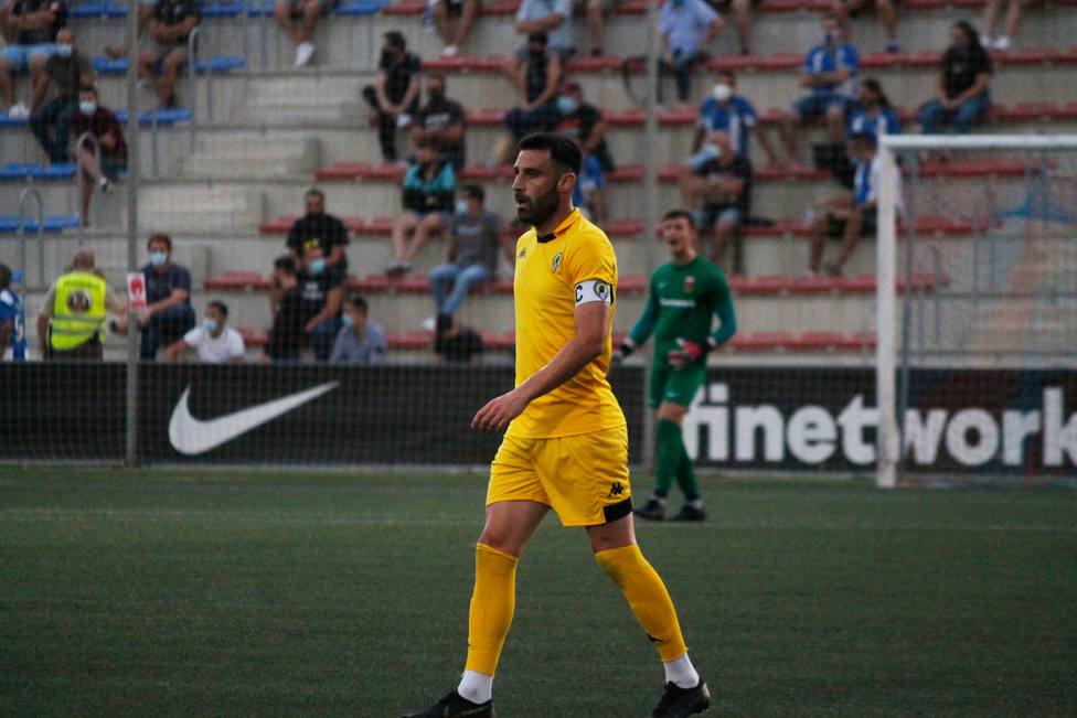 Benja Martínez durante un partido de pretemporada (HCF)