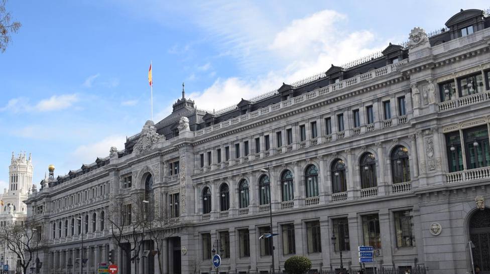 Edificio del Banco de España - ABC - Archivo