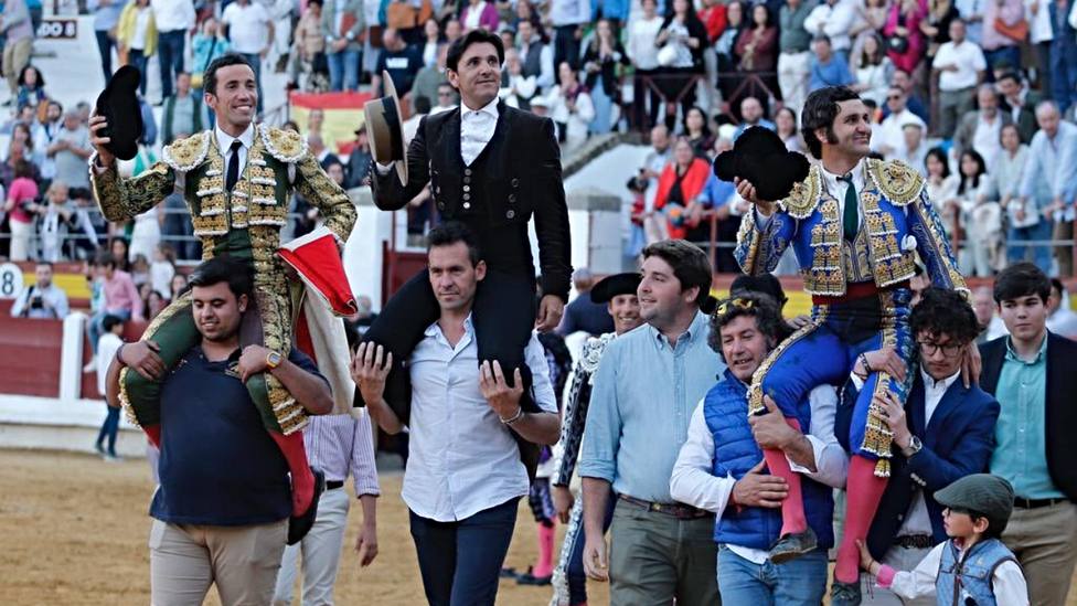 David de Miranda, Diego Ventura y Morante de la Puebla, a hombros en Mérida
