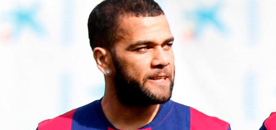 Dani Alves, jugador del Barcelona. REUTERS