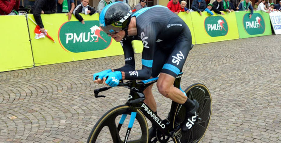 Chris Froome ganó por segundo año seguido el Tour de Romandía. Foto: Romandía.
