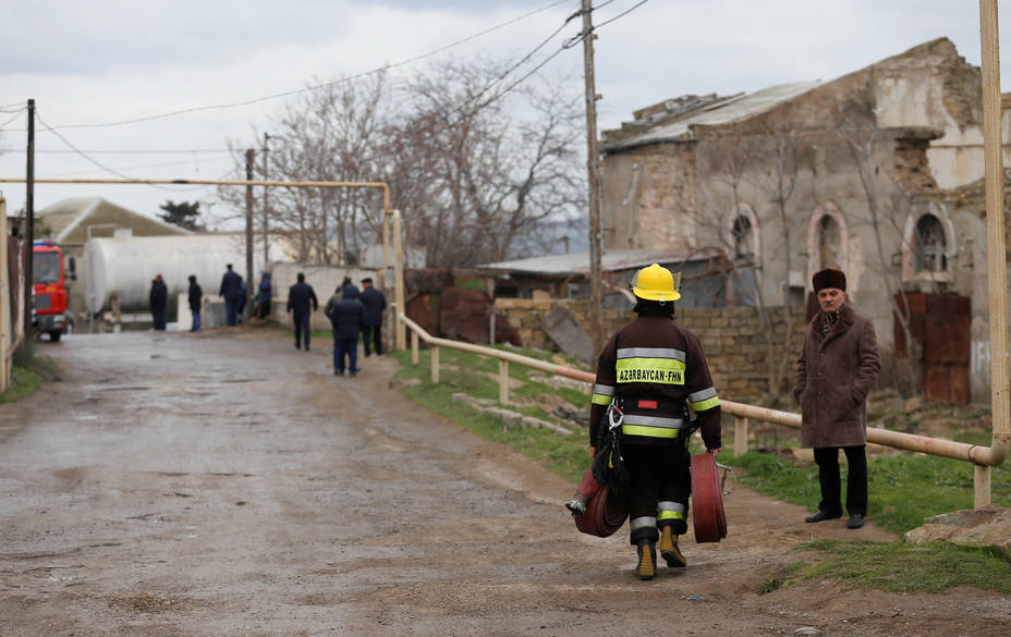 Al menos 24 muertos en un incendio en un centro rehabilitación de Bakú