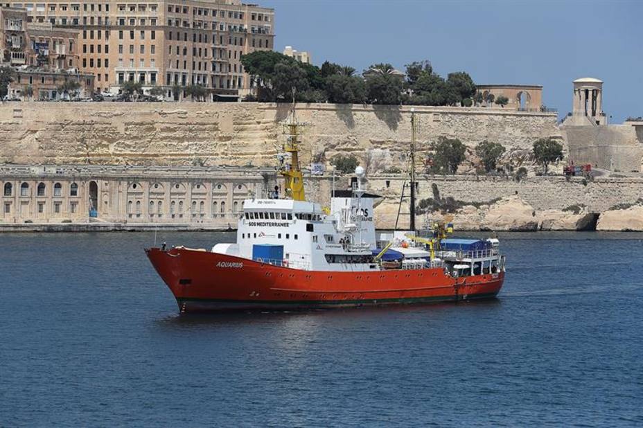 Portugal anuncia un acuerdo con Francia y España para acoger migrantes del Aquarius