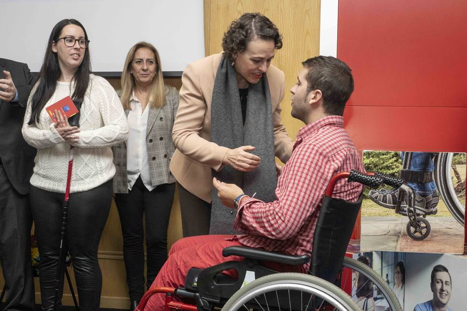 Valerio asegura que el plan de choque de empleo juvenil prestará especial atención a la discapacidad