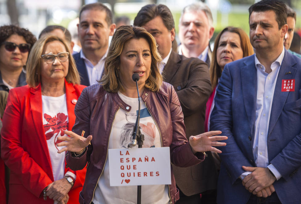 Susana Díaz defiende a los expresidentes de la Junta investigados en el caso de los ERE