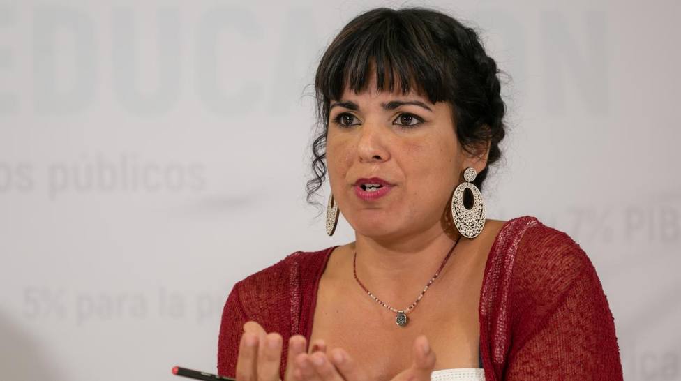 Teresa Rodríguez indignada