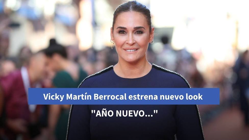 Vicky Martín Berrocal estrena 2021 con un cambio de look: Año nuevo...