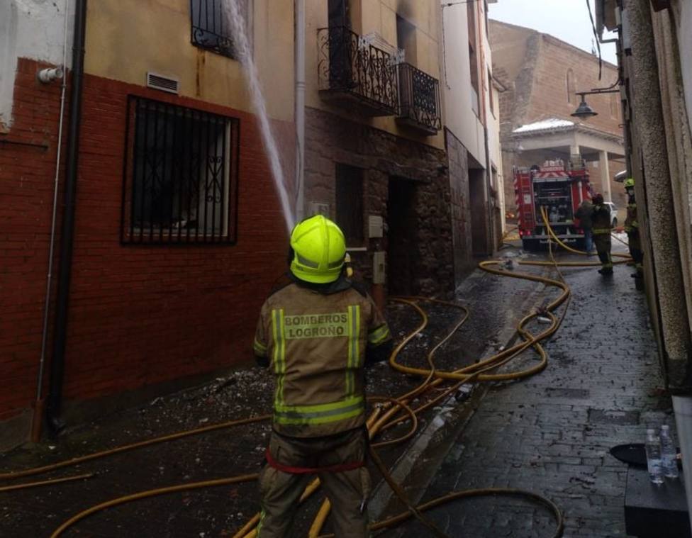 Incendios bajo cero en La Rioja