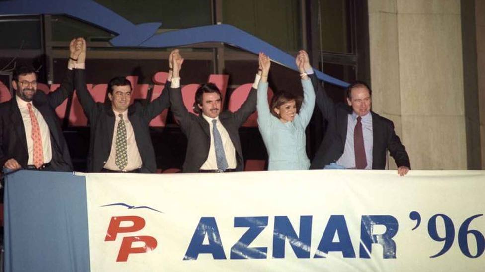 25 años de la victoria de Aznar en unas elecciones generales: las primeras del centro-derecha