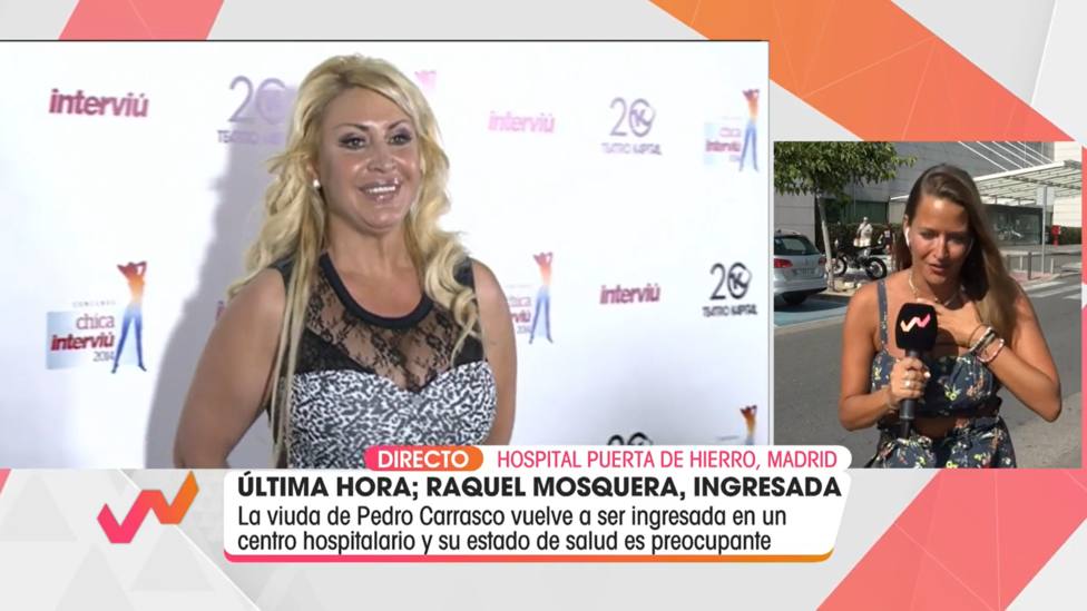 Una reportera de Telecinco sufre un golpe de calor en directo y reacciona de esta forma: Ay, perdón