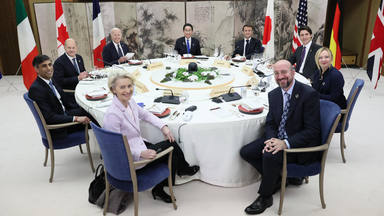G7 Hiroshima Summit working dinner