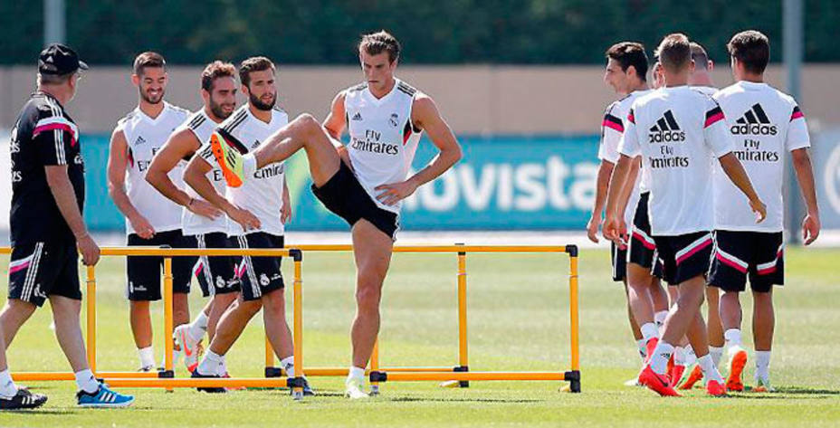Los jugadores del Real Madrid durante su primer entrenamiento de pretemporada. (www.realmadrid.com)