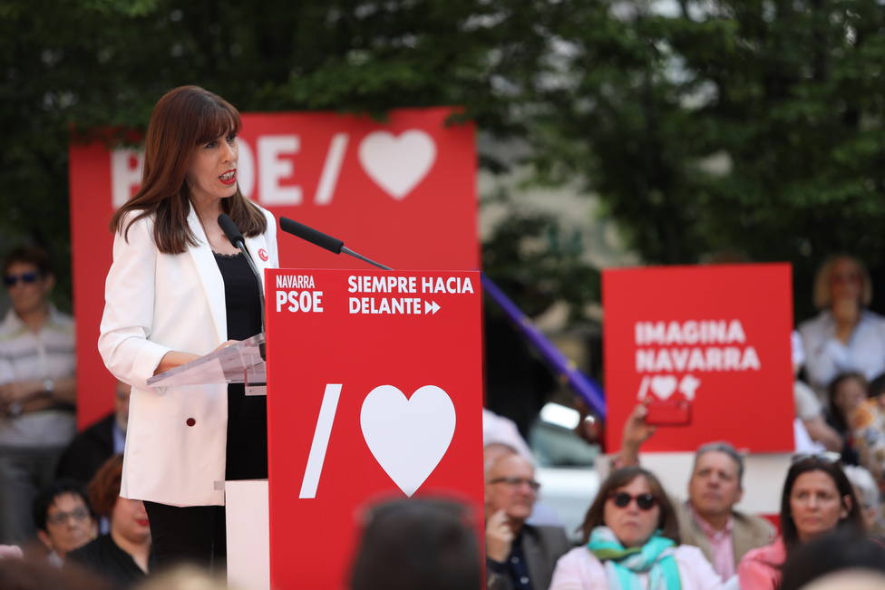 La candidata del PSN a la alcaldía de Pamplona se votará a sí misma y no apoyará ni a Navarra Suma ni a Bildu