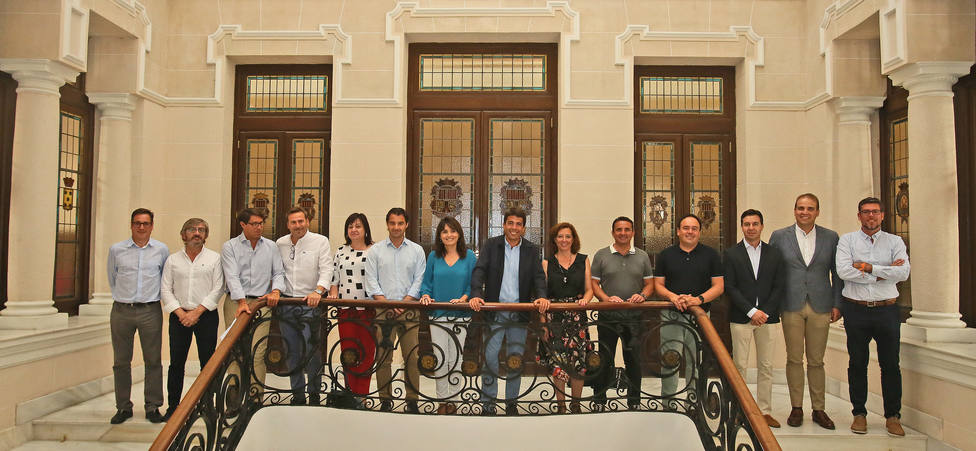 Presentación del nuevo equipo de gobierno de la Diputación (Diputación)