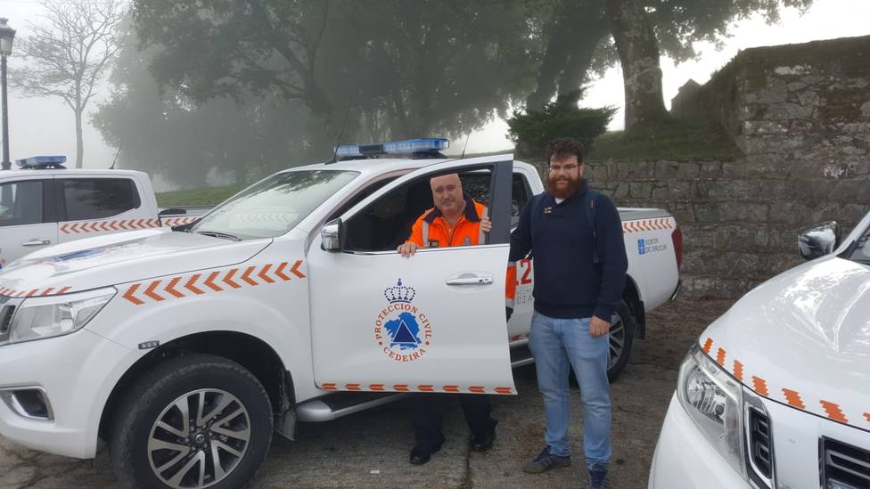 Recepción del nuevo vehículo de Protección Civil de Cedeira - FOTO: Concello de Cedeira
