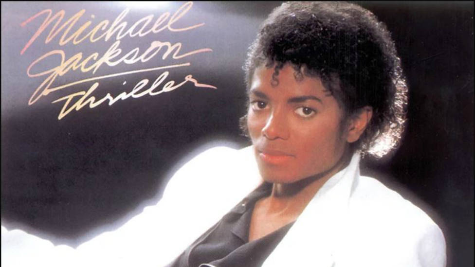 Portada del álbum Thriller de Michael Jackson