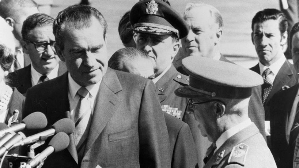 Nixon y Franco