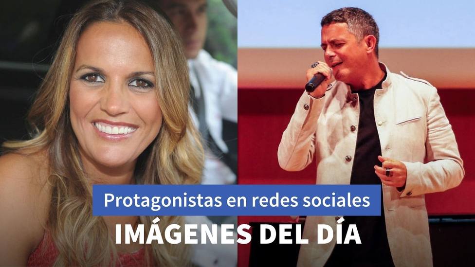 Imágenes del día: la vuelta de Marta López a Telecinco y el Tiktok de Alejandro Sanz que se convierte en viral