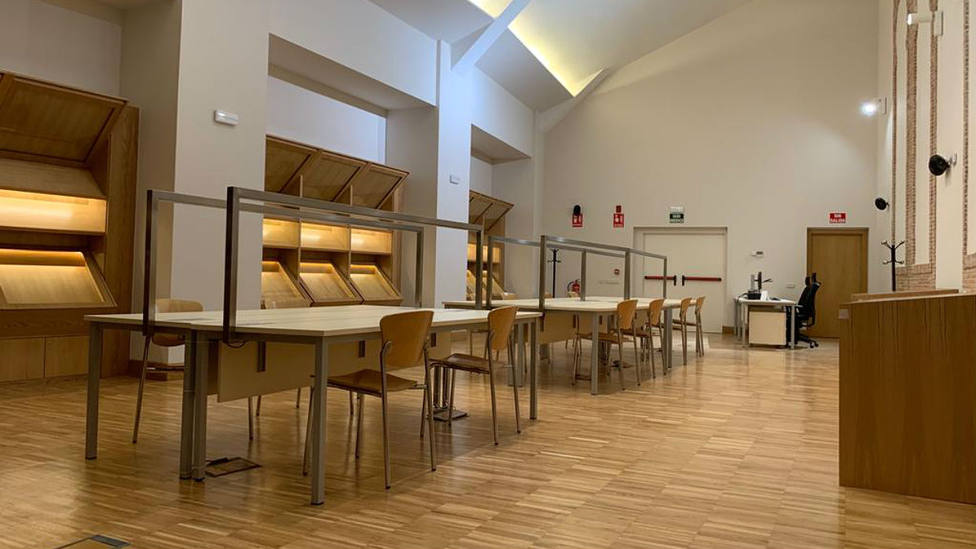 La sala Cossío de Las Ventas ya está lista para albergar la bibioteca Carriquiri