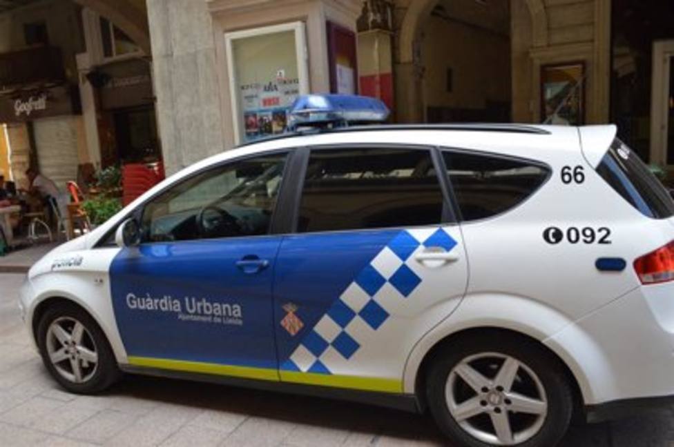 Coche de la Guardia Urbana de Lleida