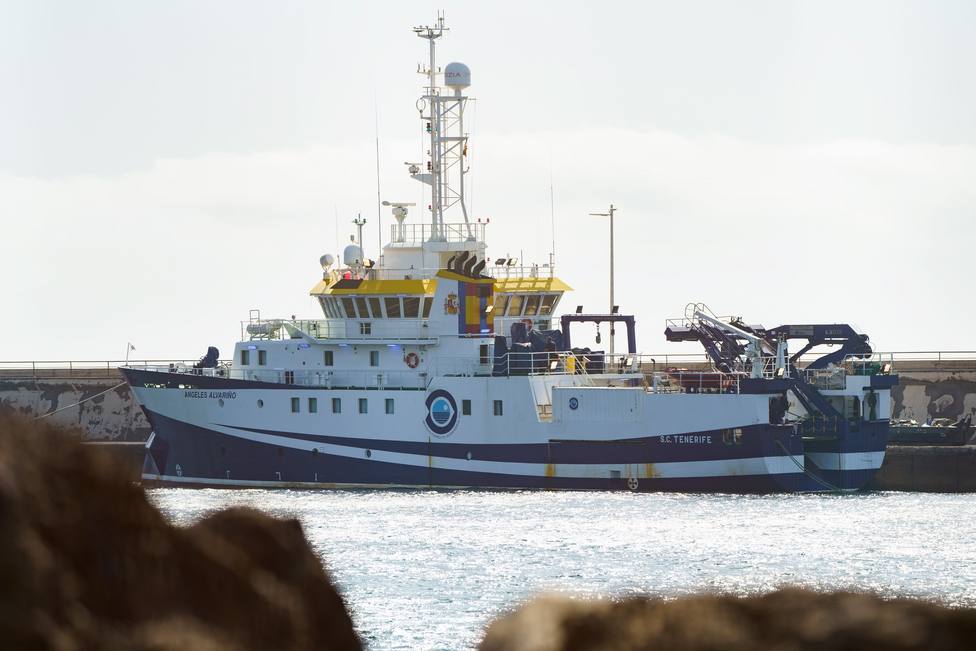 El buque oceanográfico Ángeles Alvariño atraca por razones técnicas