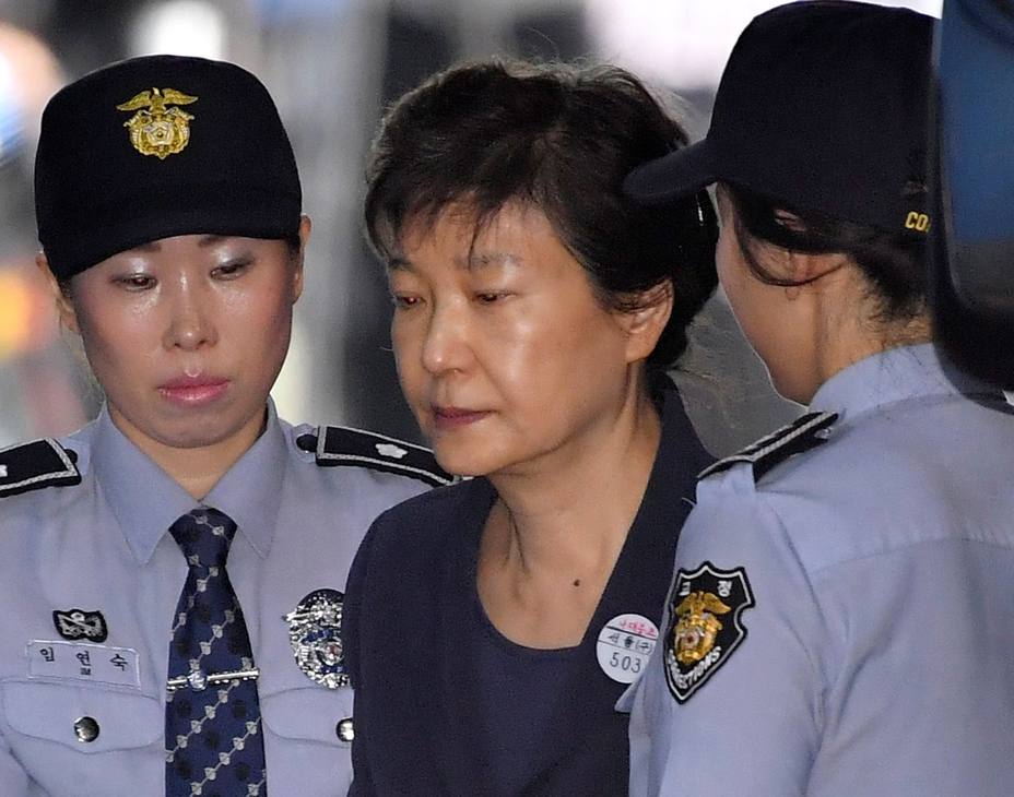 La expresidenta de Corea del Sur, Park Geun-hye