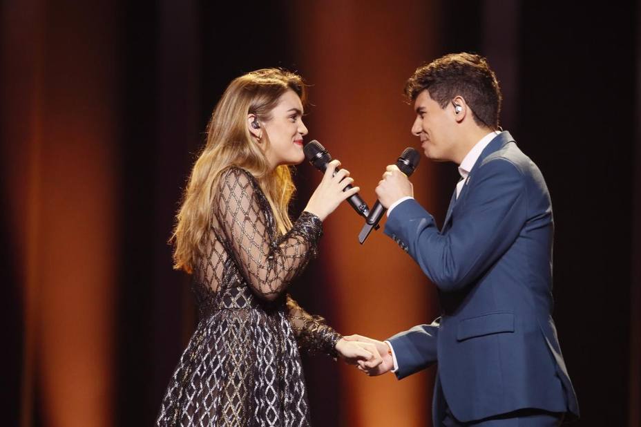 visión la actuación de Amaia y Alfred en Eurovisión 2018