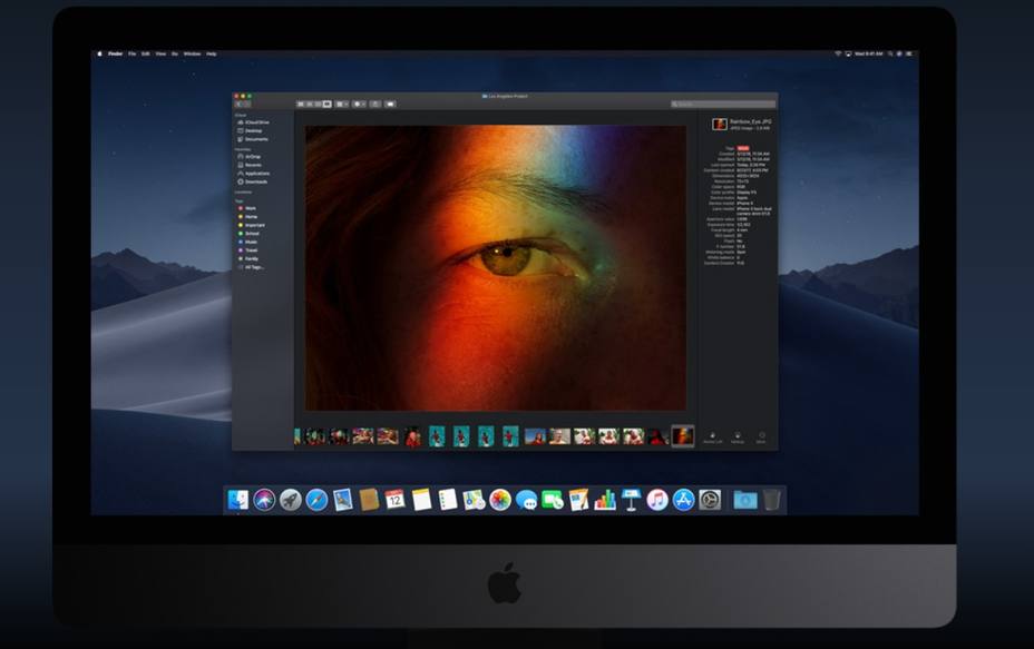 Apple lanza el sistema de sobremesa macOS Mojave, con modo oscuro, pilas para el escritorio y App Store redise