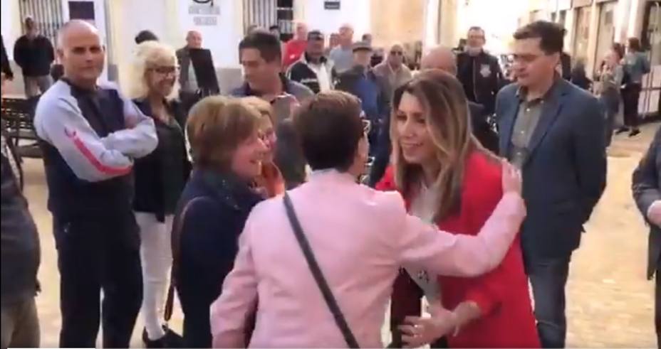 Susana Díaz asegura que se trabaja para que el AVE llegue a Almería antes incluso del plazo de 2023