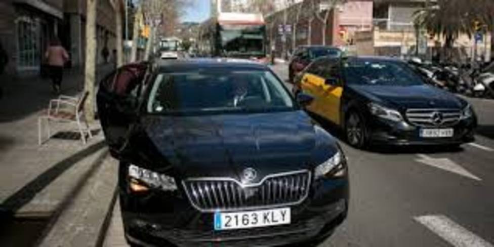 Vehículo VTC en Barcelona